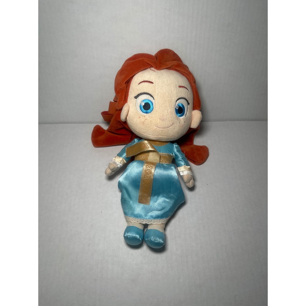 Disney Animators Collection Merida Plush Doll Brave Princess Red Hair 13 Inch